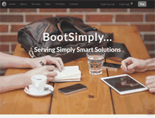 Tablet Screenshot of bootsimply.com